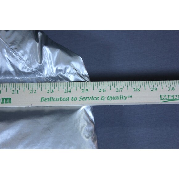 ATHLETA Downtown Metallic Puffer Vest Women's Nylon Plus Size 3X Down Mockneck - Picture 5 of 10